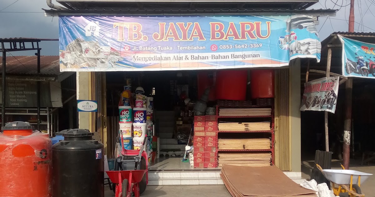Toko Bahan Bangunan Tradisional yang Tetap Eksis di Tengah Perkembangan Cilacap